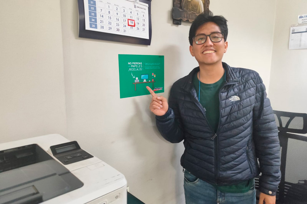 Campaña de uso eficiente de recursos